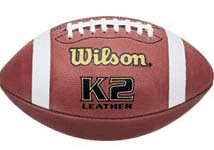 Wilson K2 Pee Wee Leather Football